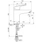 Image of Ideal Standard Ceraflex Single Lever Basin Mixer