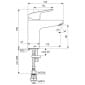 Image of Ideal Standard Ceraflex Single Lever Basin Mixer