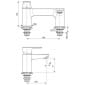 Image of Ideal Standard Concept Air Dual Control Bath Filler
