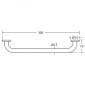Image of Ideal Standard IOM Grab Rail