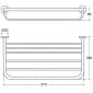 Image of Ideal Standard IOM Towel Rack