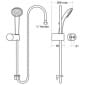 Image of Ideal Standard Idealrain Small Shower Set