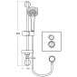 Image of Ideal Standard Concept Easybox Slim Shower Pack