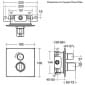 Image of Ideal Standard Concept Easybox Slim Shower Valves