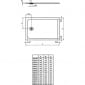 Image of Ideal Standard Ultraflat S Rectangular Tray