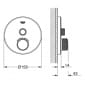 Image of Grohe Grohtherm SmartControl Thermostatic Shower Valve