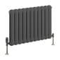 Image of Reina Coneva Horizontal Steel Radiator