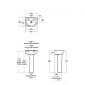 Image of Armitage Shanks Sandringham 21 Handrinse Pedestal Basin