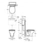 Image of Armitage Shanks Contour 21 Schools Back to Wall Toilet