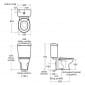 Image of Armitage Shanks Contour 21 Schools Close Coupled Toilet