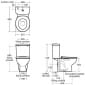 Image of Armitage Shanks Contour 21 Schools Close Coupled Toilet