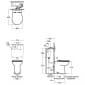 Image of Armitage Shanks Contour 21+ Rimless Back to Wall Toilet