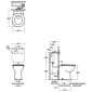 Image of Armitage Shanks Contour 21+ Rimless Back to Wall Toilet