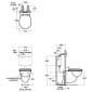 Image of Armitage Shanks Contour 21+ Wall Hung Rimless Toilet