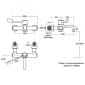 Image of Armitage Shanks Markwik 21+ Panel Mounted Thermostatic Basin Mixer Tap