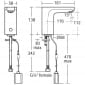 Image of Armitage Shanks Sensorflow Wave Electronic Basin Spout