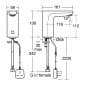 Image of Armitage Shanks Sensorflow Wave Electronic Basin Spout