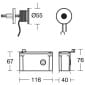 Image of Armitage Shanks Sensorflow 21 Electronic Shower Valve