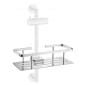 Image of Smedbo Sideline Shower Basket for Shower Riser Rail