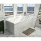 Image of Eastbrook Beaufort Portland Single Ended Bath With Twin Grips