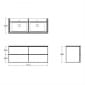 Image of Ideal Standard Strada II Wall Hung Vanity Unit
