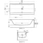 Image of Ideal Standard Connect Air Double Ended Rectangular Idealform Plus Bath