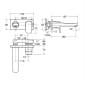 Image of Ideal Standard Tonic II Wall Mounted Basin Mixer