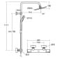 Image of Ideal Standard Ceratherm T50 Dual Exposed Thermostatic Shower Mixer Pack