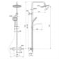 Image of Ideal Standard Ceratherm T25 Exposed Thermostatic Shower Mixer Pack