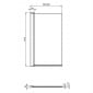 Image of Ideal Standard Connect 2 Bath Screen