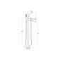 Image of Roca Pals Floorstanding Bath Shower Mixer