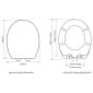 Image of Tavistock Alpine Soft Close Toilet Seat