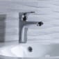 Image of Tavistock Strike Basin Mixer with Click Waste