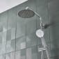 Image of Tavistock Quantum Cool Touch Thermostatic Bar Valve Shower Set