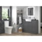 Image of BTL Ouse Close Coupled Back to Wall Rimless Toilet