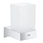 Image of Grohe Selection Cube Glass/Soap Dish Holder