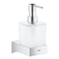 Image of Grohe Selection Cube Glass/Soap Dish Holder