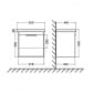 Image of Tailored Bathrooms Prague Wall Hung Vanity Unit and Basin