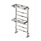 Image of Reina Elvina2 Steel Heated Towel Rail & Shelves