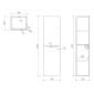 Image of Casa Bano Contour Tall Cabinet
