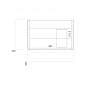 Image of Casa Bano Supreme Wall Hung Basin Cabinet