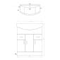 Image of Casa Bano Verona Floor Cabinet