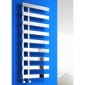 Image of Reina Florina Steel Heated Towel Rail