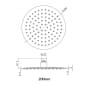 Image of Casa Bano Round Shower Head