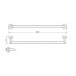 Image of Casa Bano Glisten Towel Bar