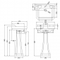Image of Burlington Edwardian 560mm Basin
