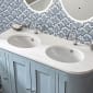 Image of Tavistock Lansdown Underslung Oval Ceramic Basin