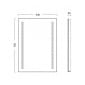 Image of Tavistock Diffuse LED Illuminated Mirror