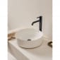 Image of Roca Ona: High Neck Basin Mixer Tap with Click Clack Waste