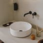 Image of Roca Ona: Wall Mounted Basin Mixer Tap